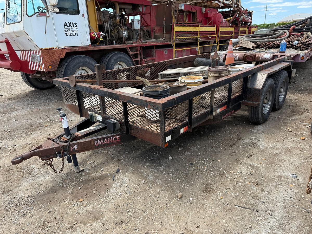 Used 2006 PARKER TRAILERS 14’ X 80” T/A BP UTILITY TRAILER