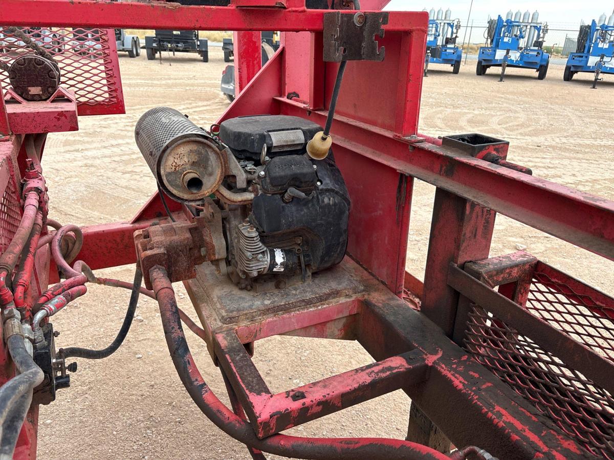 Used 2014 TLR WELDING T/A GOOSENECK REEL TRAILER