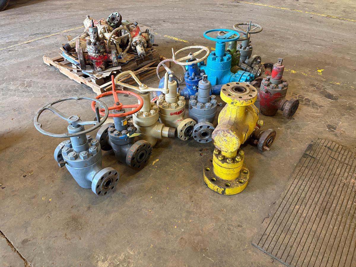 Used (13) 2-9/16” 5k gate valves