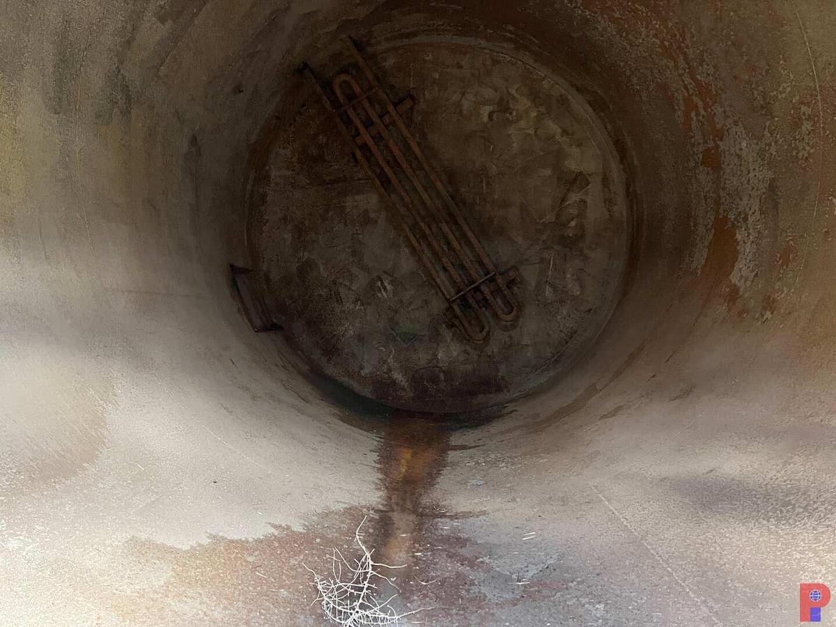 Used EATON 12’DIAMETER X 20’H 400BBL VERTICAL STORAGE TANK