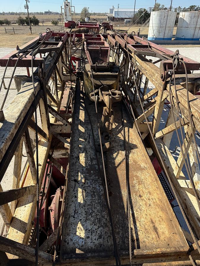 Used 1982 COOPER LTO-550 DD (97’-200K) 5-AXLE WORKING WELL SERVICE RIG PACKAGE LOTS TO INCLUDE 97 - 97F
