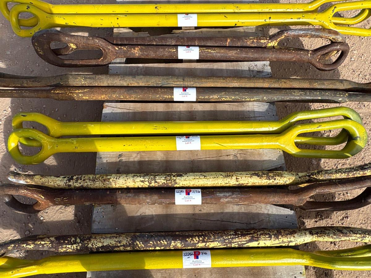 Used (2) 2” x 72” elevator links