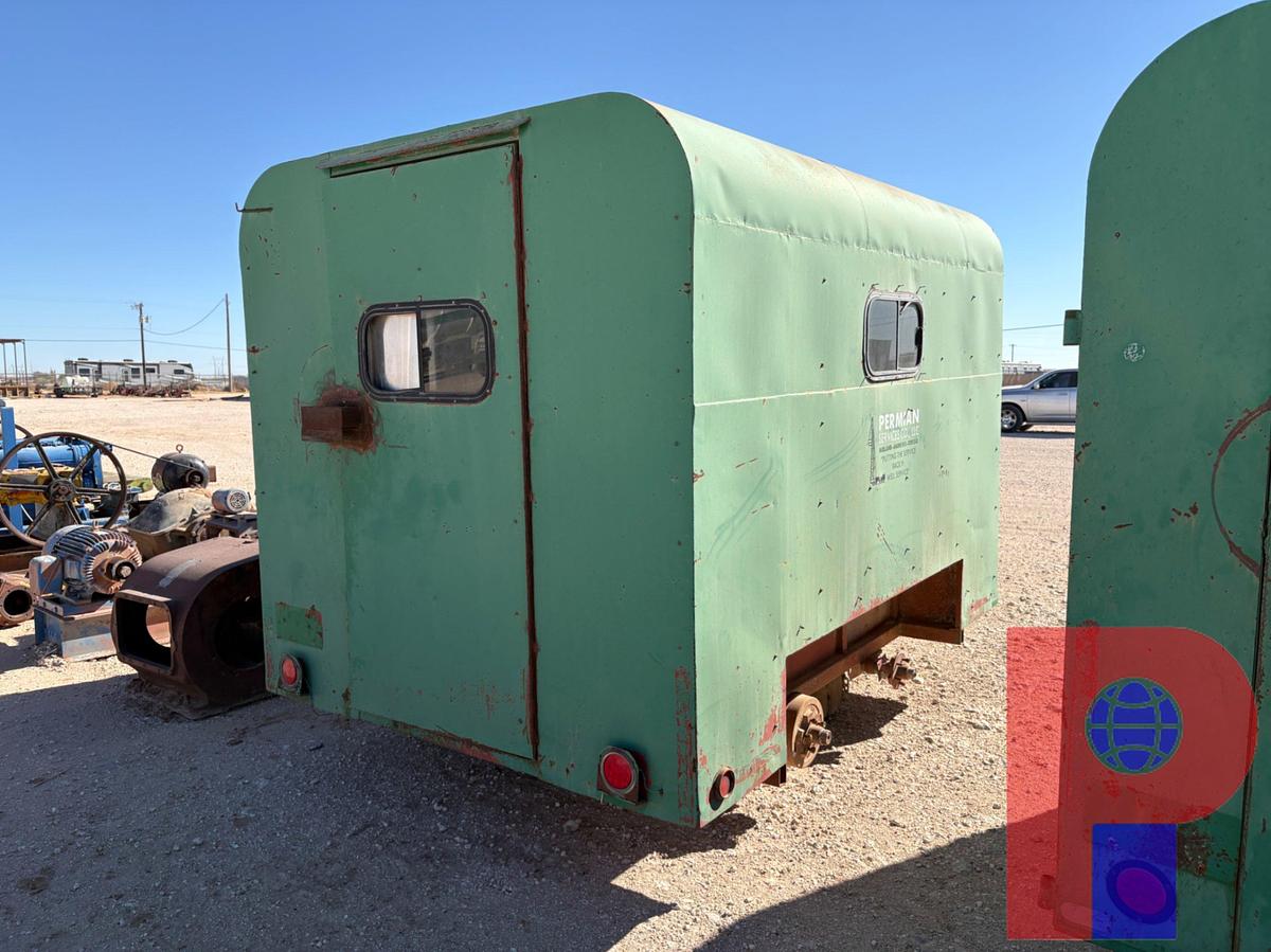 Used SHOPBUILT 10’ X 7’ T/A BUMPER PULL DOGHOUSE TRAILER