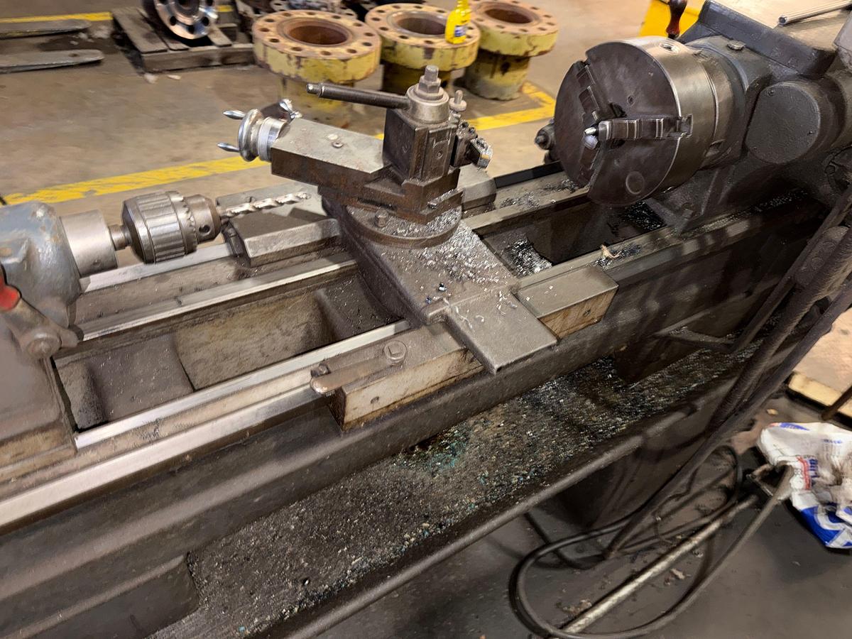 Used THE HENDEY MACHINE 48”x12” TABLE HORIZONTAL LATHE W/ SOME TOOLING