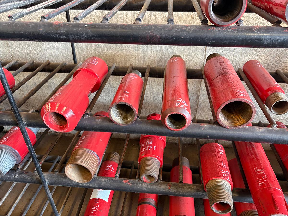 Used (20) assorted x-over subs & lift nubbins