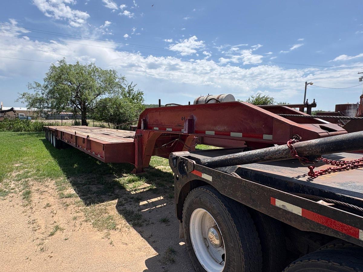 Used 2006 ATOKA 54’ X 108” 4-AXLE 65 TON LOWBOY TRAILER