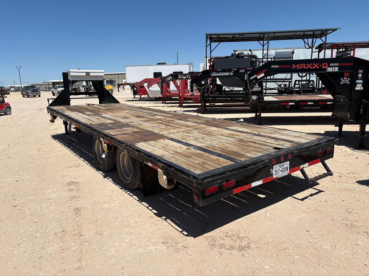 Used 2012 BIG TEX 26’ X 102” T/A GOOSENECK TRAILER