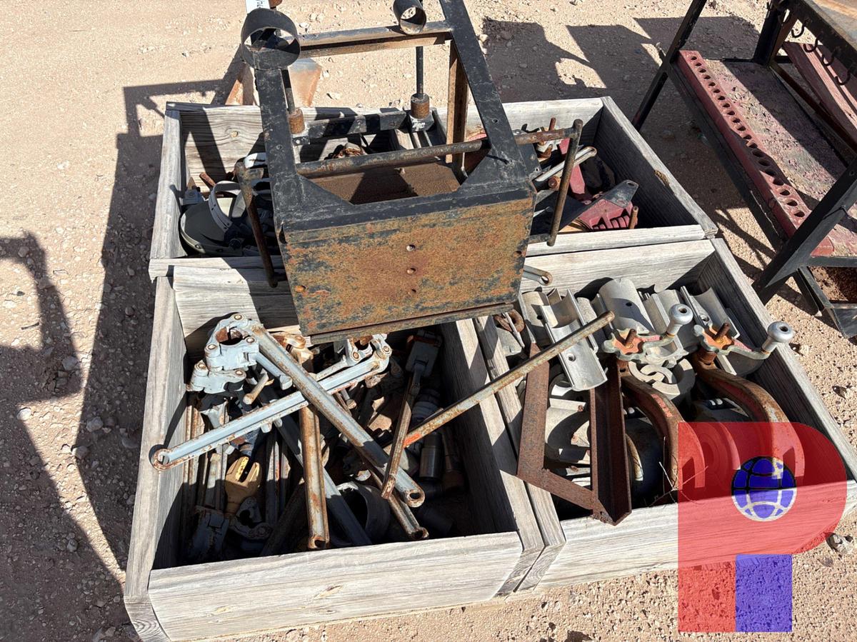 Used DOWNHOLE PUMP PACKAGE (40) assorted downhole pumps w/ parts, tools, racks, etc.