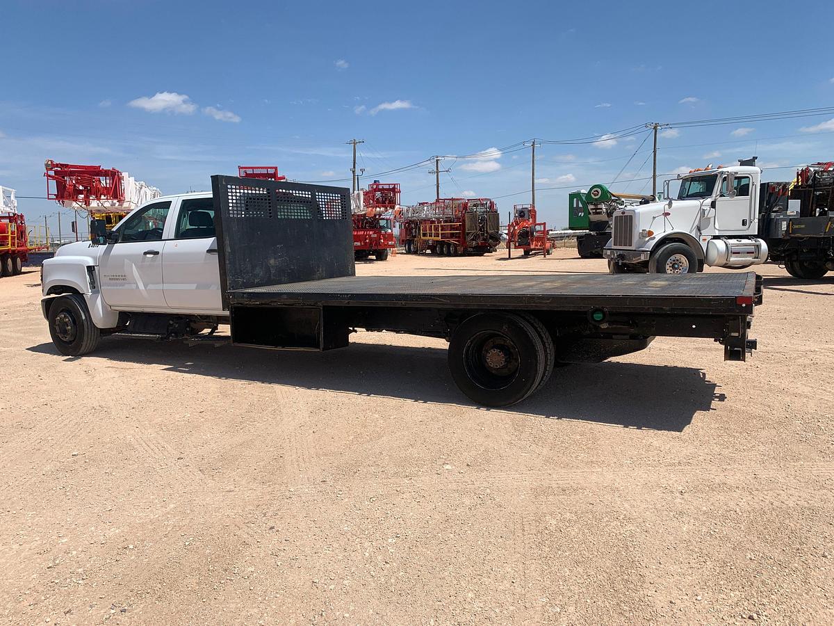 Used 2022 CHEVROLET SILVERADO 6500HD Flatbed Pickup