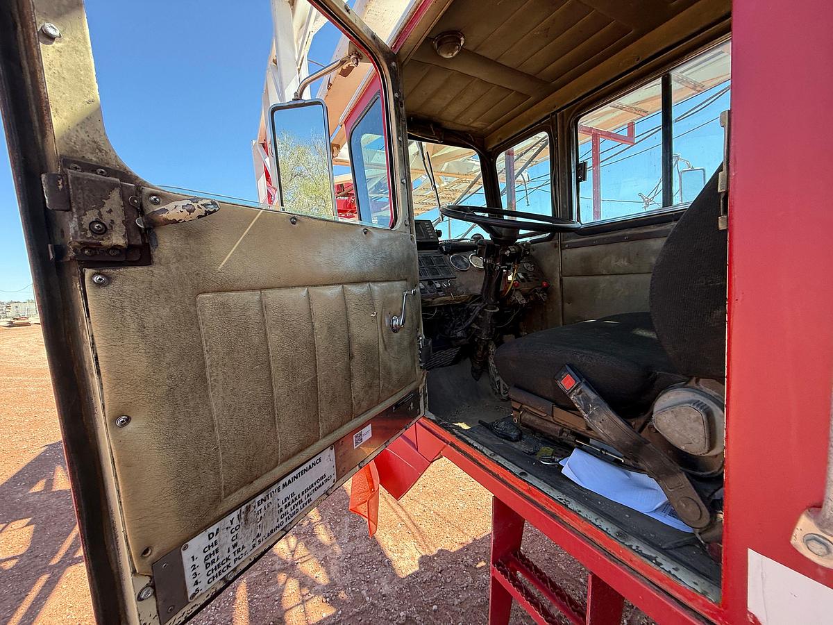 Used 1984 CRANE CARRIER W5384A DD 108’-267K 5-AXLE WELL SERVICE WORKOVER RIG