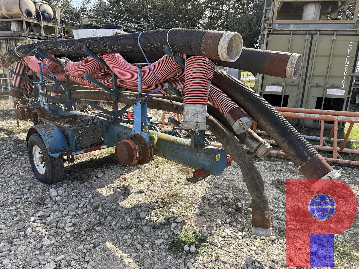 Used 20’ S/A BUMPER PULL W/ 12” WATER MANIFOLD TRAILER