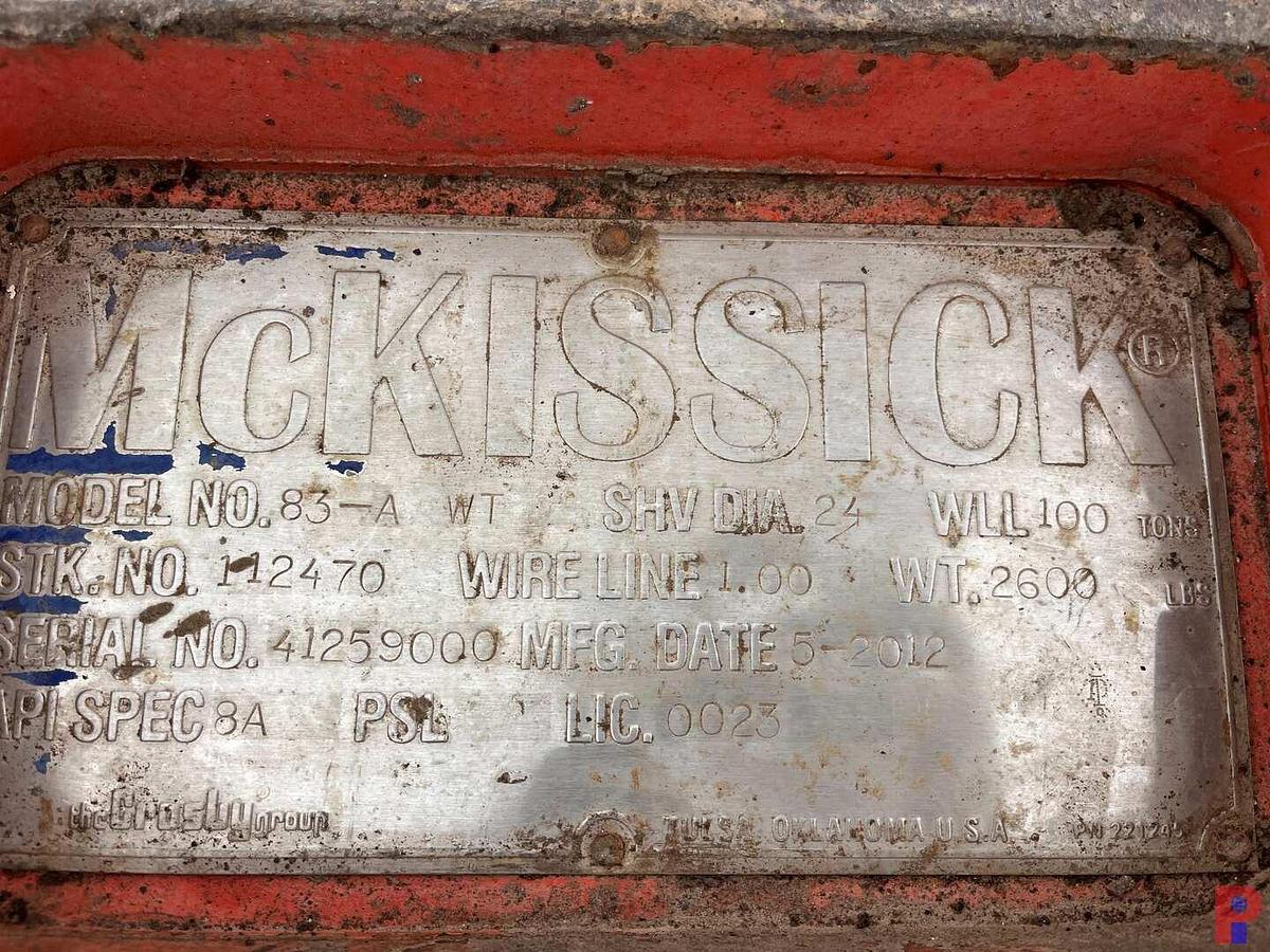 Used FRANKS 1287/160 BACK IN WELL SERVICE RIG MTD ON 4-AXLE CARRIER