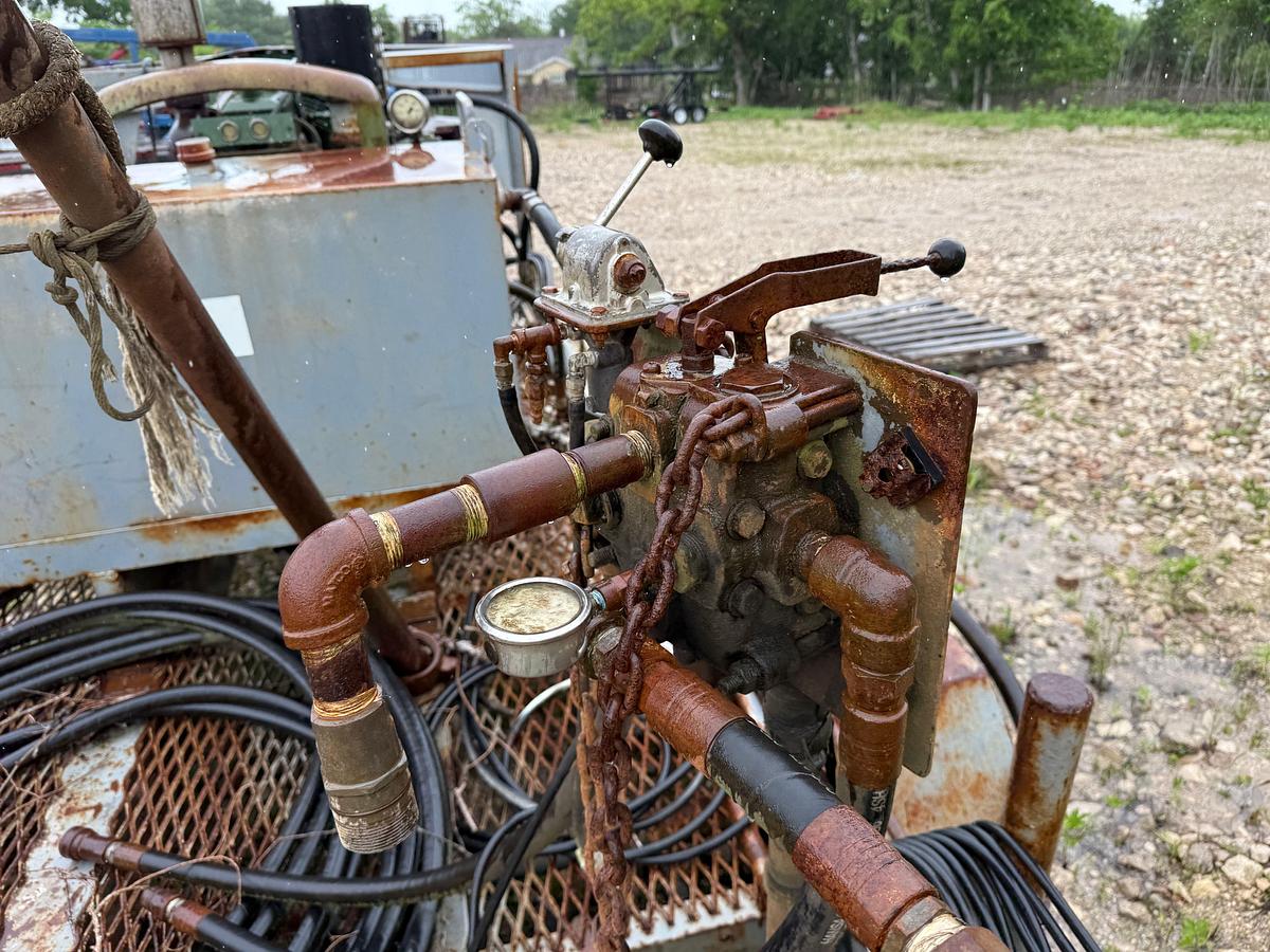 Used KING 53GA POWER SWIVEL MTD ON T/A GOOSENECK.TRAILER