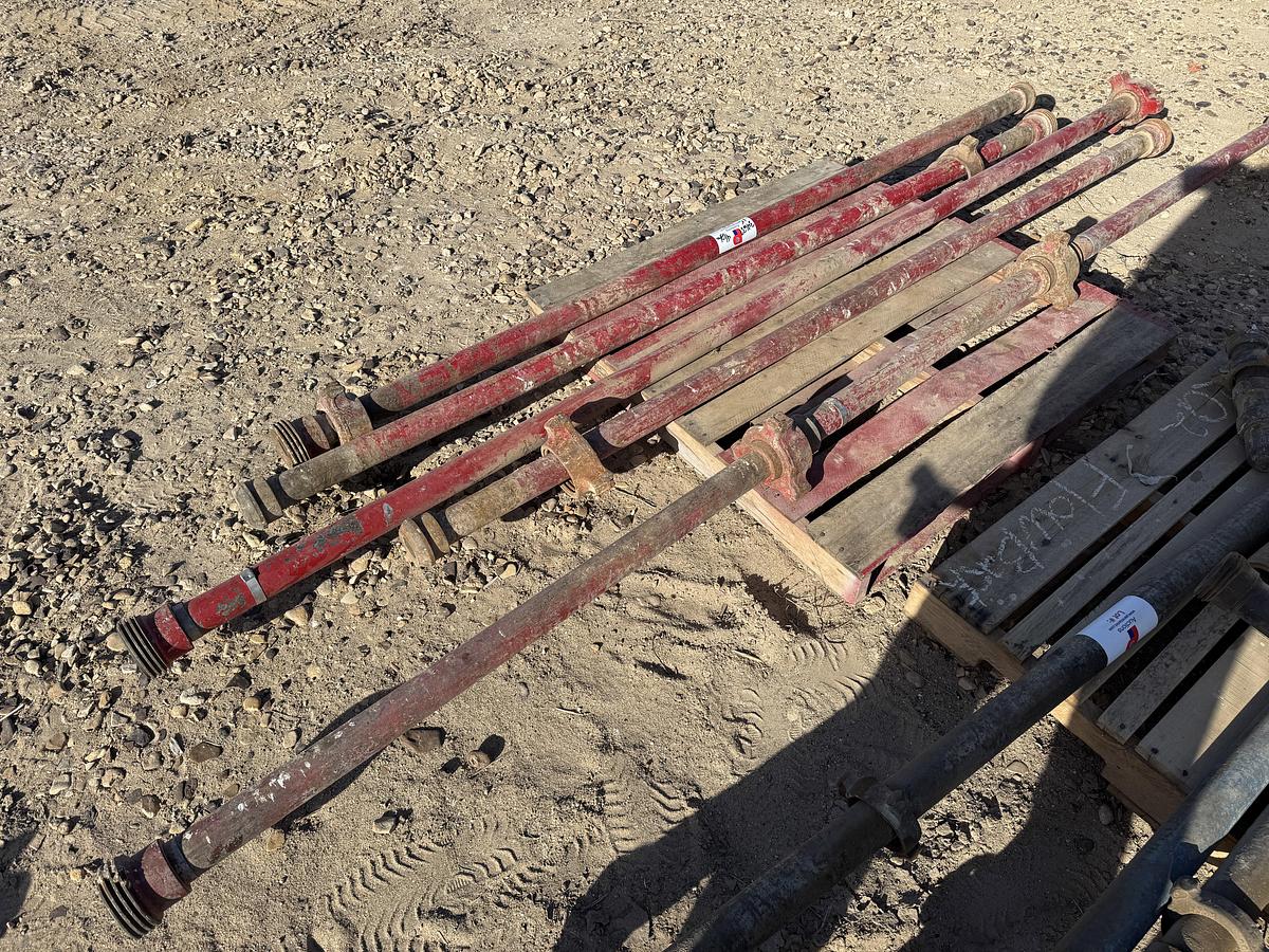 Used PALLET W/ (5 X $) JTS  VARIOUS LENGTHS 2” FIG 1502 15K WP FLOW IRON