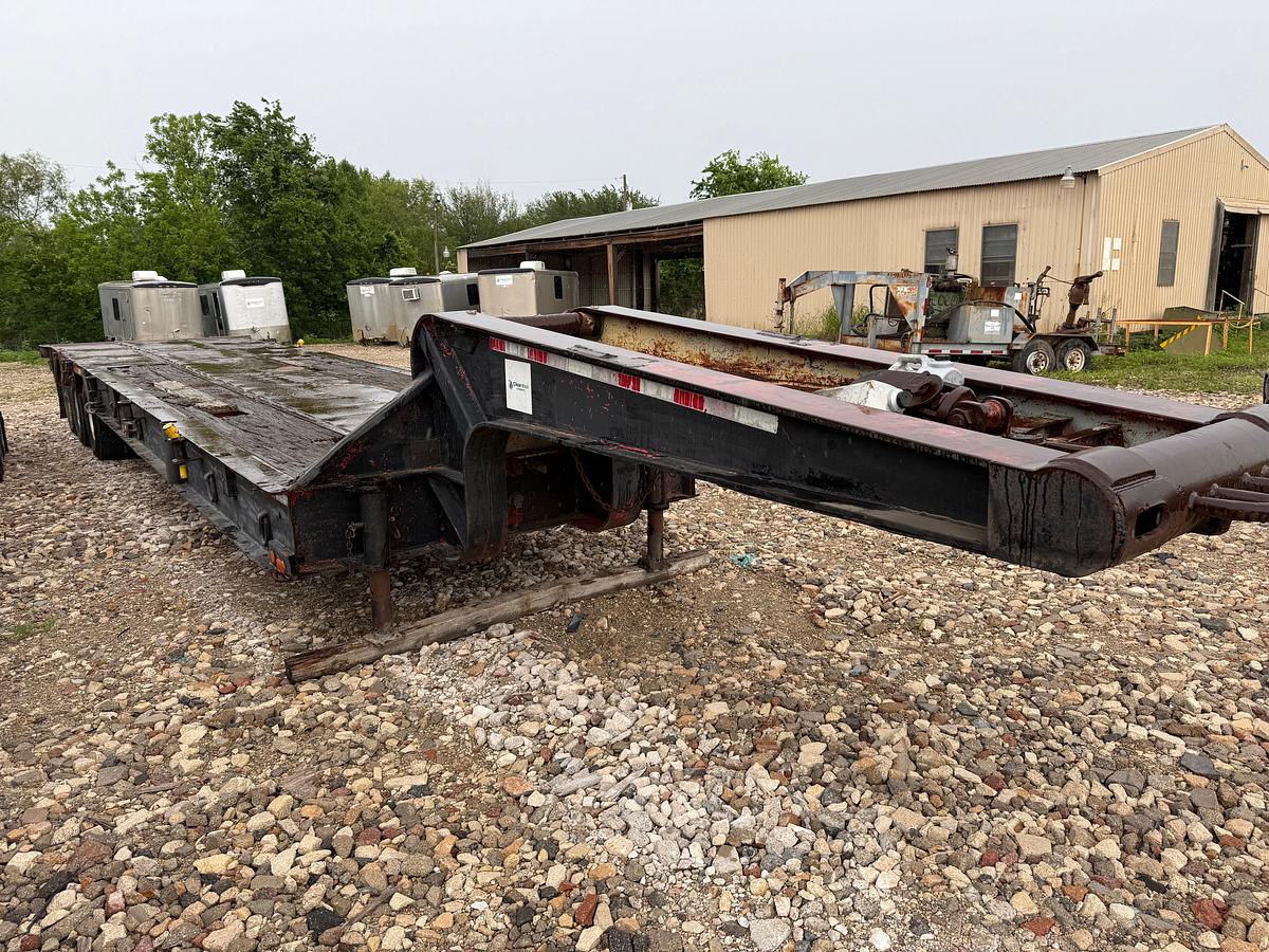 Used 1981 LUFKIN  34' X 96" 3-AXLE NARROW NECK LOWBOY TRAILER