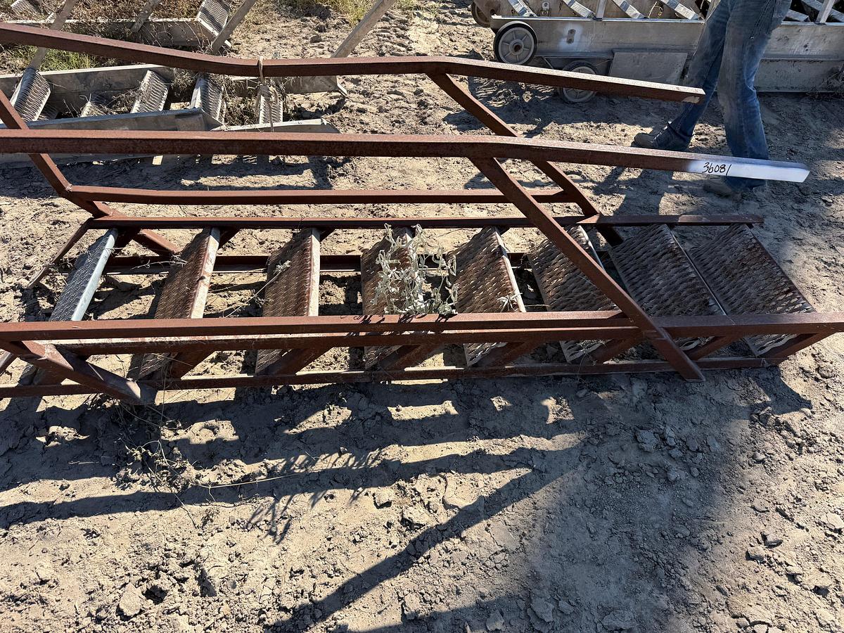 Used (2) 1-6’ & 1-9’ STEEL RIG LADDERS