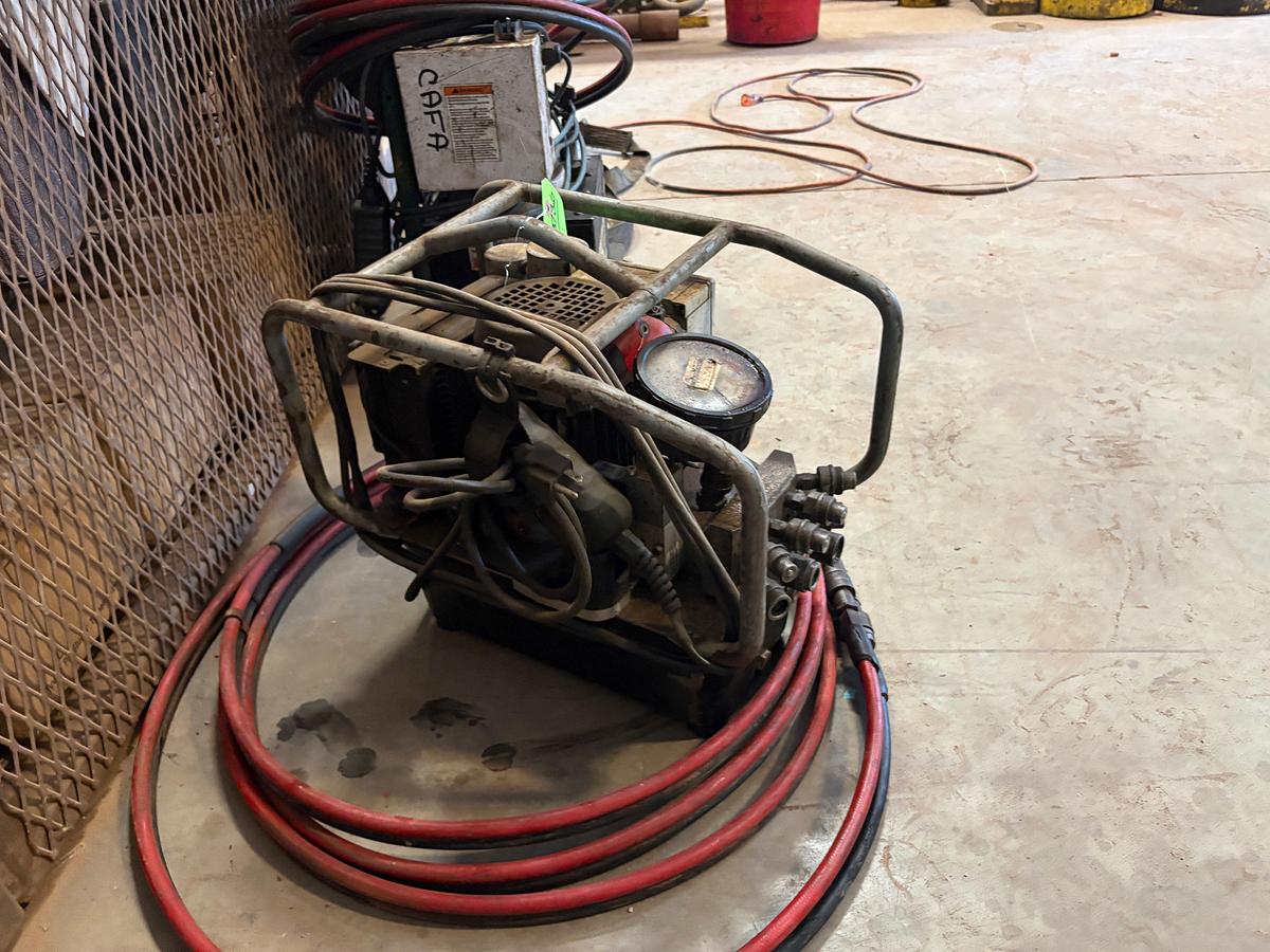 Used Hytorc 10k psi hydraulic power pack