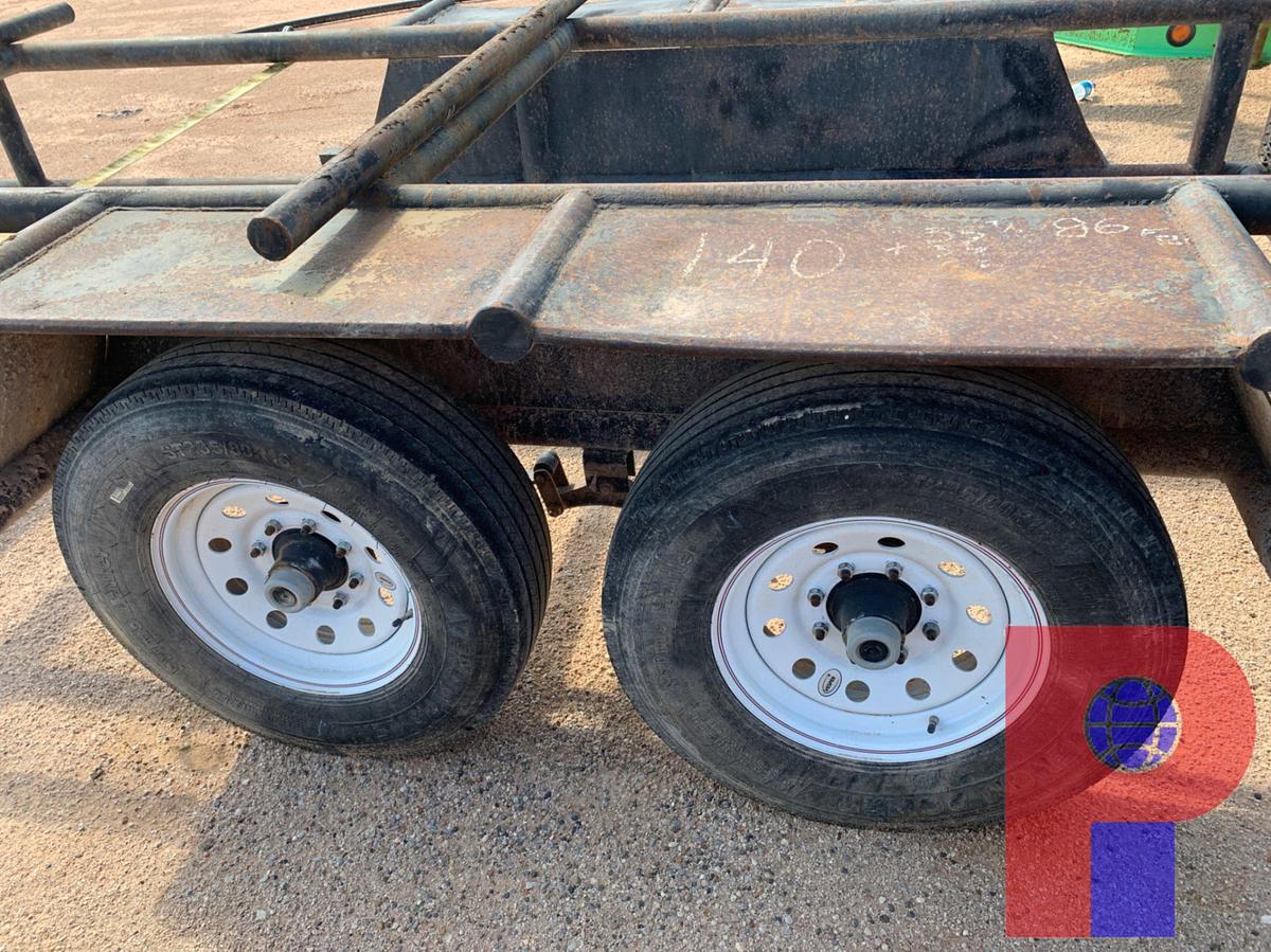 Used 31’ SHOP BUILT PIPE TRAILER