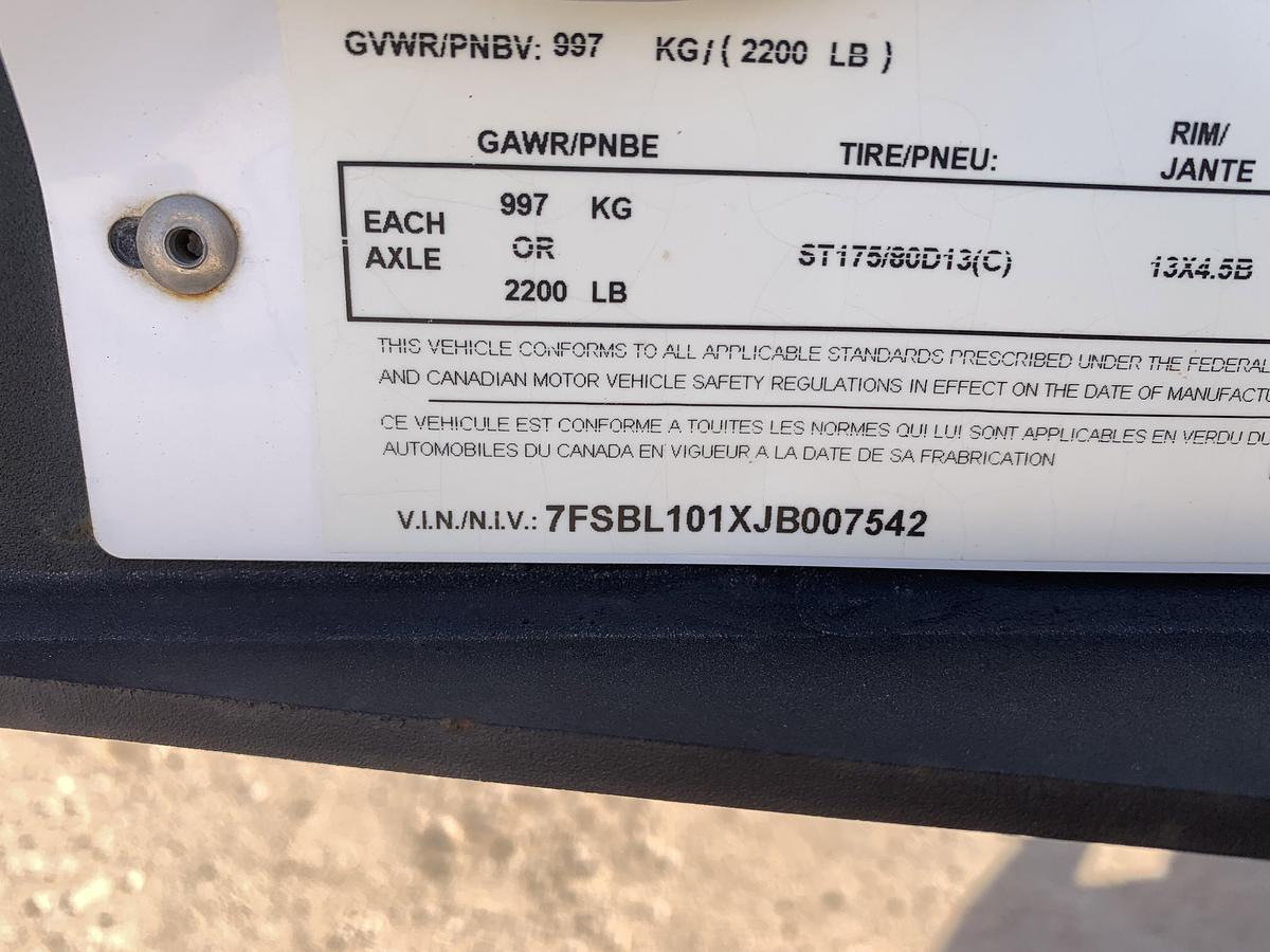 Used 2018 GENERAC  MLT6SMD 6KW S/A BUMPER PULL LED LIGHT TOWER