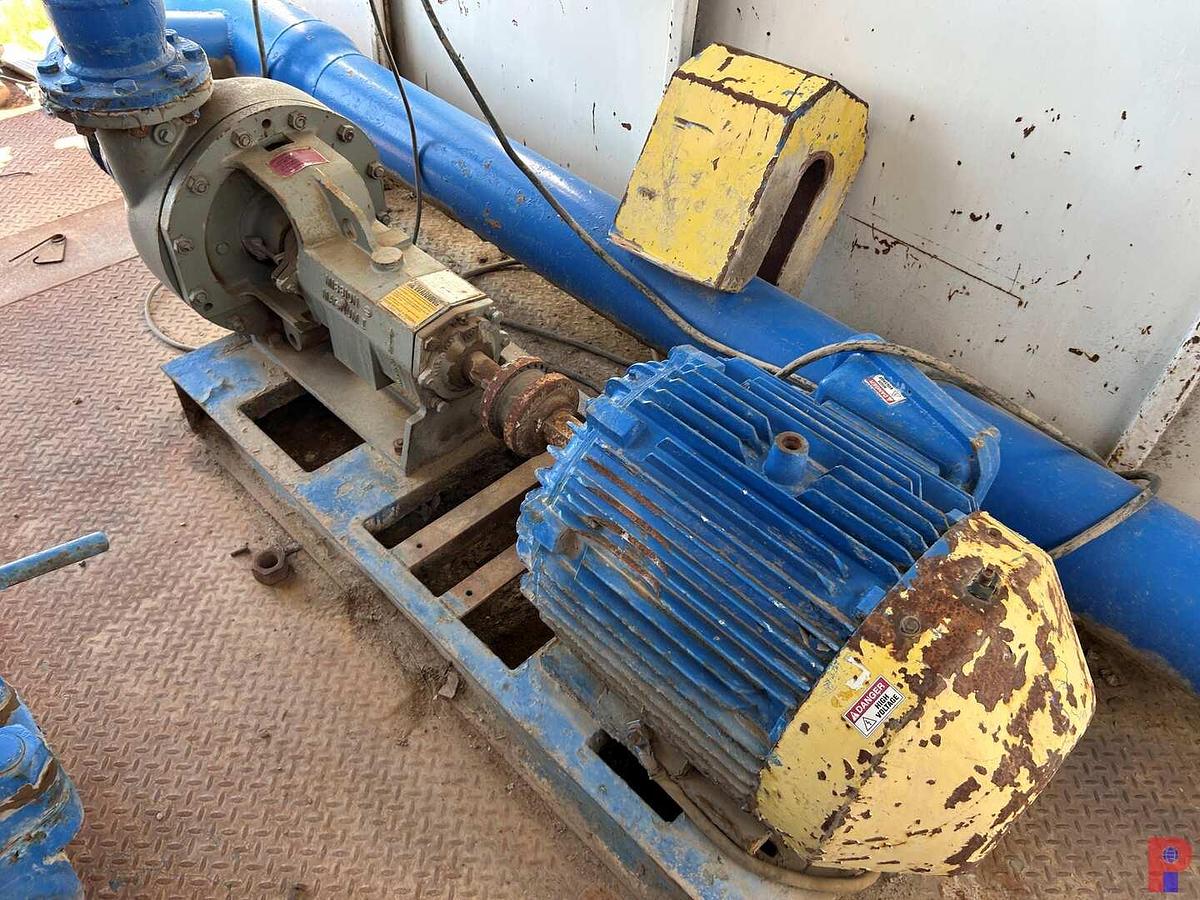 Used NATIONAL 10-P-130 TRIPLEX MUD PUMP P/B CATERPILLAR D399 ENGINE