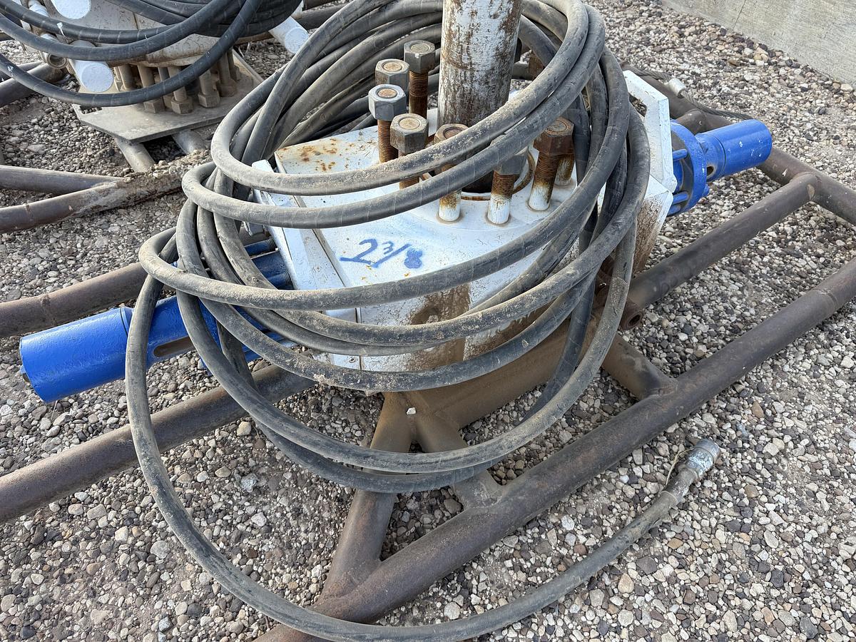 Used 7-1/16 TOWNSEND 5M 2-3/8 SGL STUD HYDRAULIC BLOWOUT PREVENTER, CHARTED