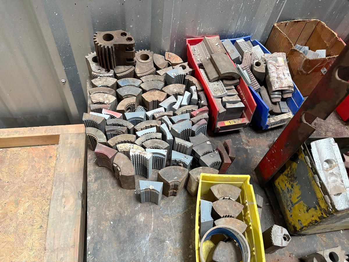 Used (3) crescent socket sets w/ assorted lift nubbins, slip parts, etc.
