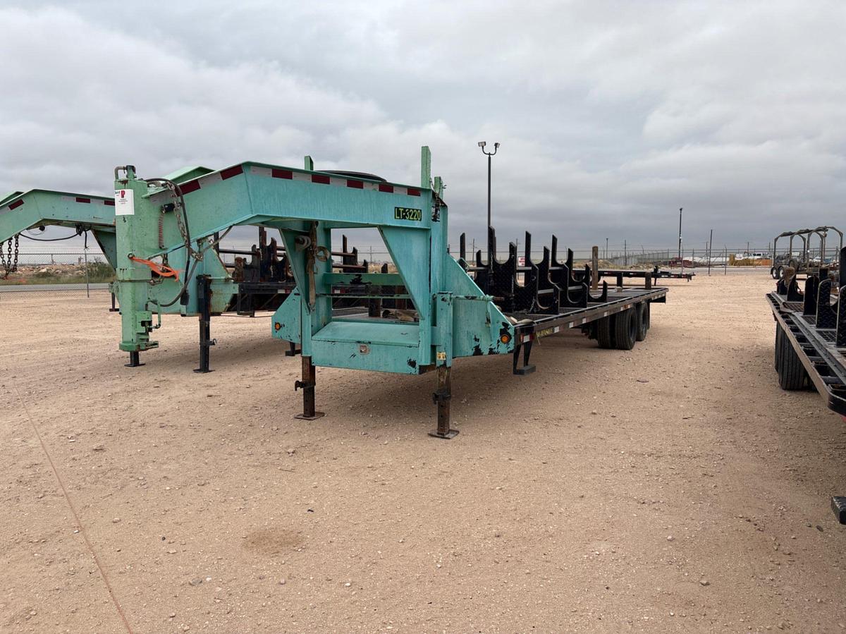 Used 2018 BIG TEX 32’ X 102” T/A GOOSENECK TOOL TRANSPORT TRAILER