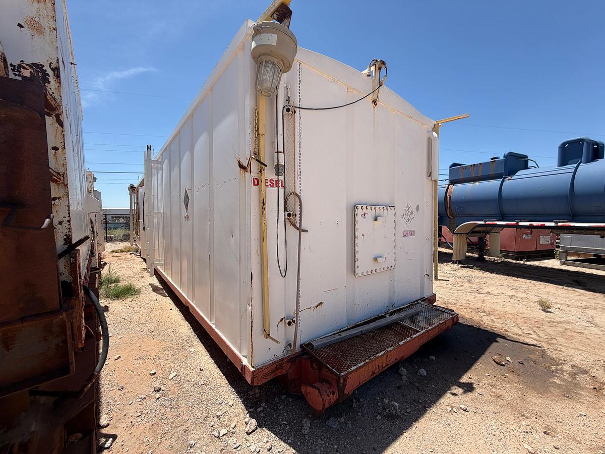Used Walker Neer Hydraulic Power Unit House W/ Parts Room & Diesel Tank