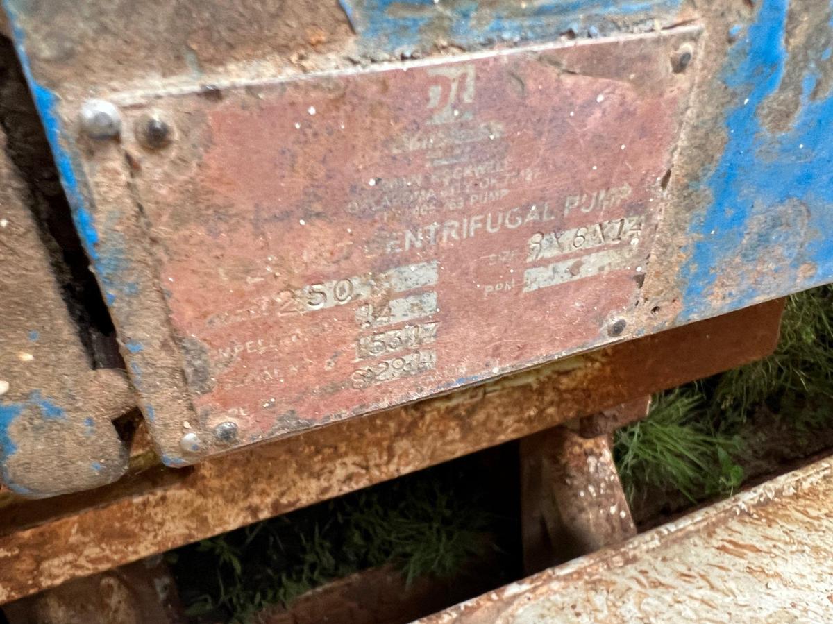 Used 11’ X 48’ MUD MIXING UNIT MTD ON A T/A TRAILER