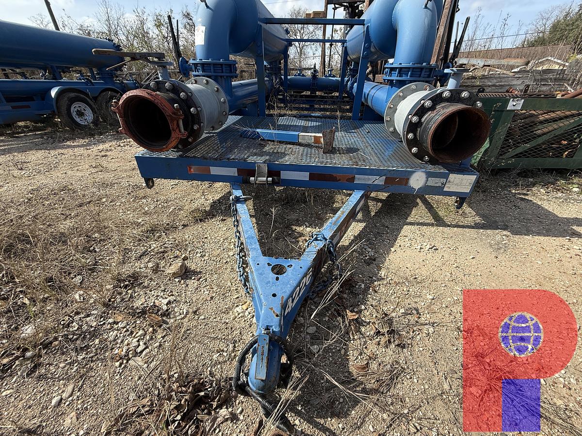 Used 2018 BAR H WELD 16’ T/A DUAL FILETR POD WATER TRANSFER TRAILER