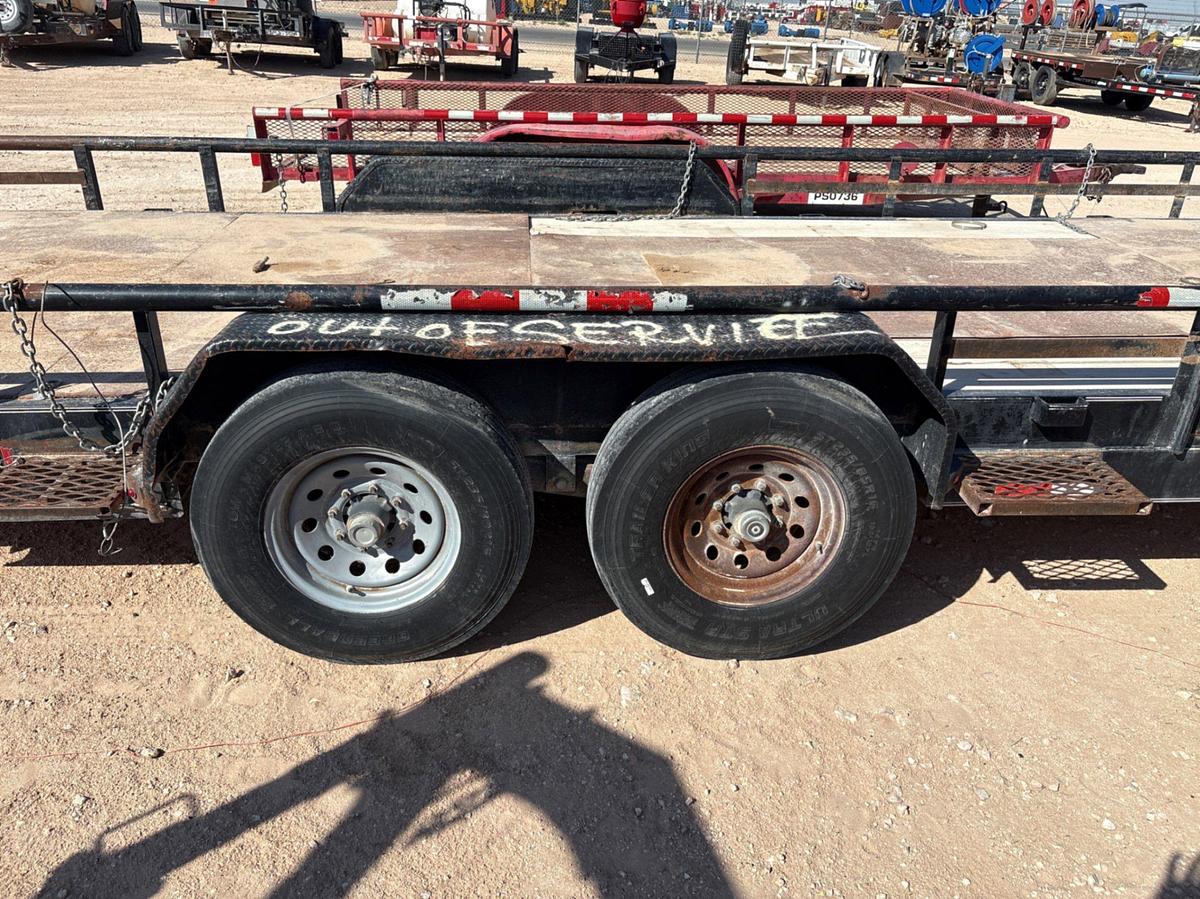 Used 20’ x 7’ t/a bumper pull utility trailer