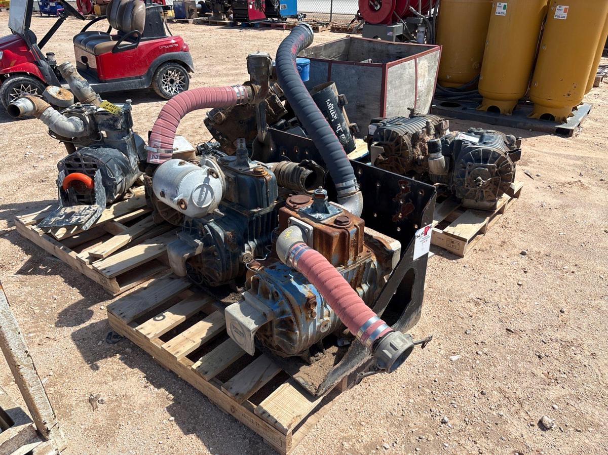 Used (2) jurop vacuum pumps