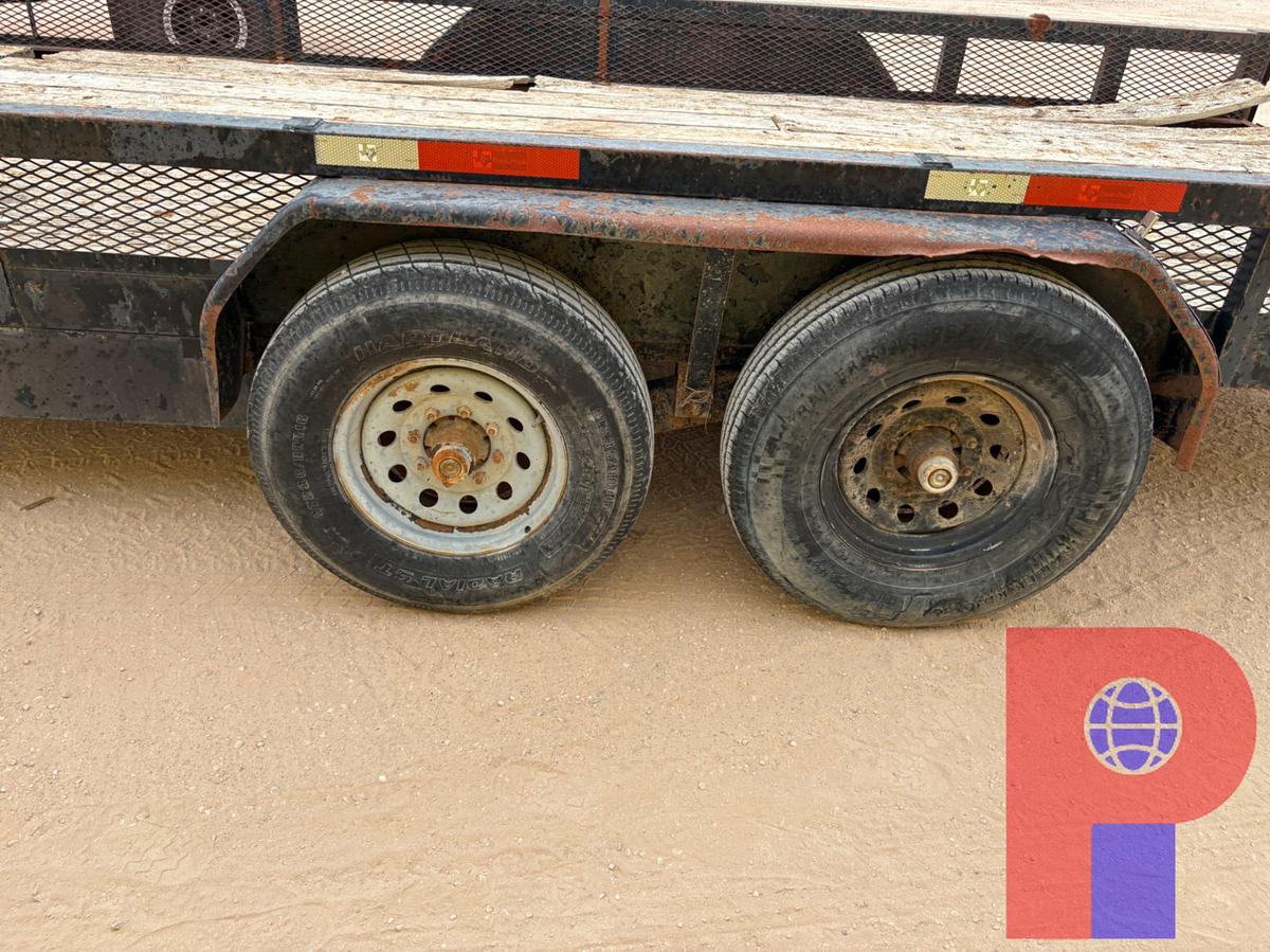 Used 2012 TEXAS PRIDE  18’ X 7’ T/A BUMPER PULL UTILITY TRAILER
