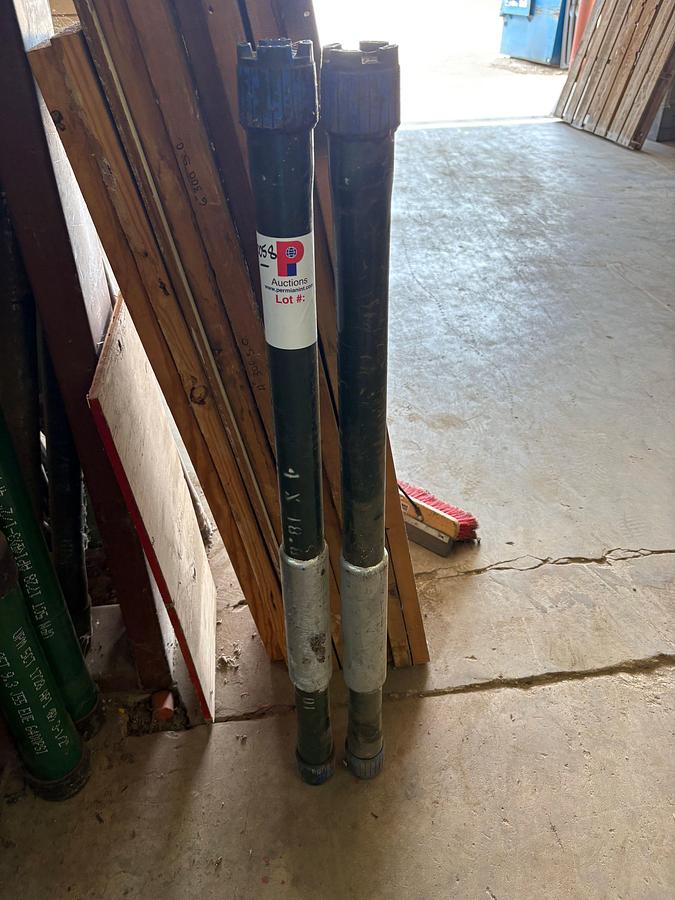 Used (2) 2-3/8” tubing subs w/ anodes