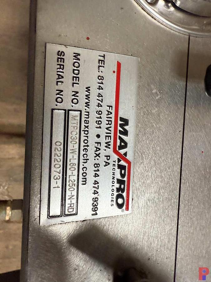 Used MAXPRO TECHNOLOGIES POWERCUBE 25K PSI HYDROSTATIC TEST UNIT TEST SYSTEM PACKAGE