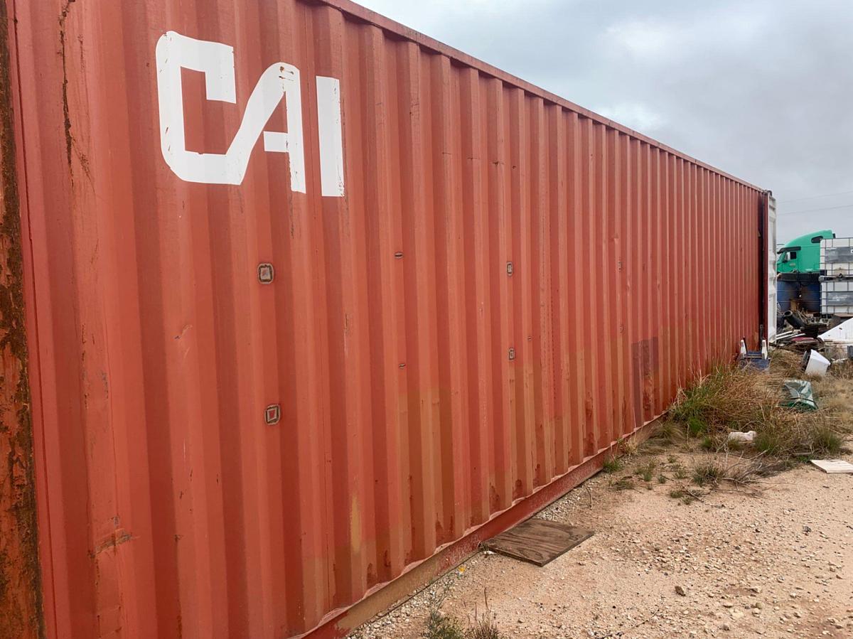 Used 32’ x 9’ x 9’ 6” Sea Container and all its Content (NOTE: NO LOAD OUT)