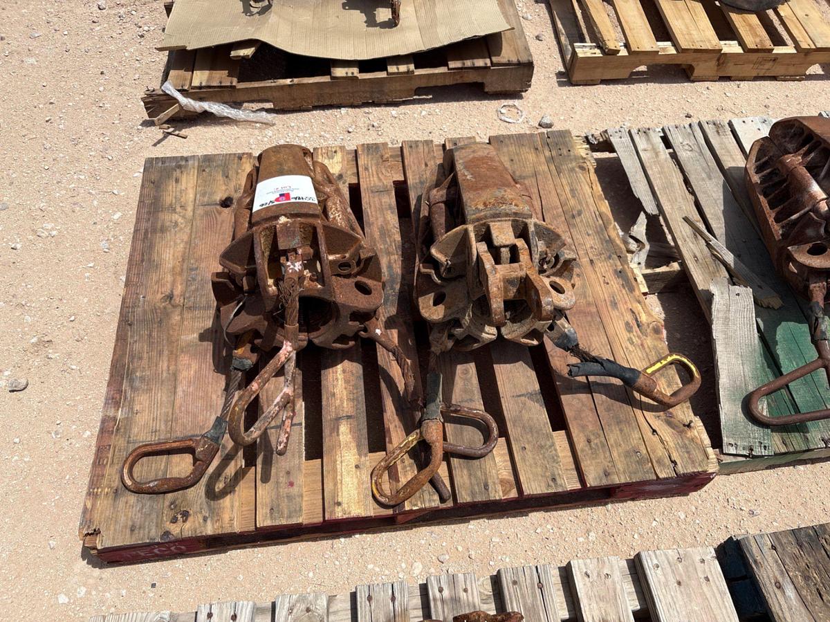 Used (2) 3-segment DP slips