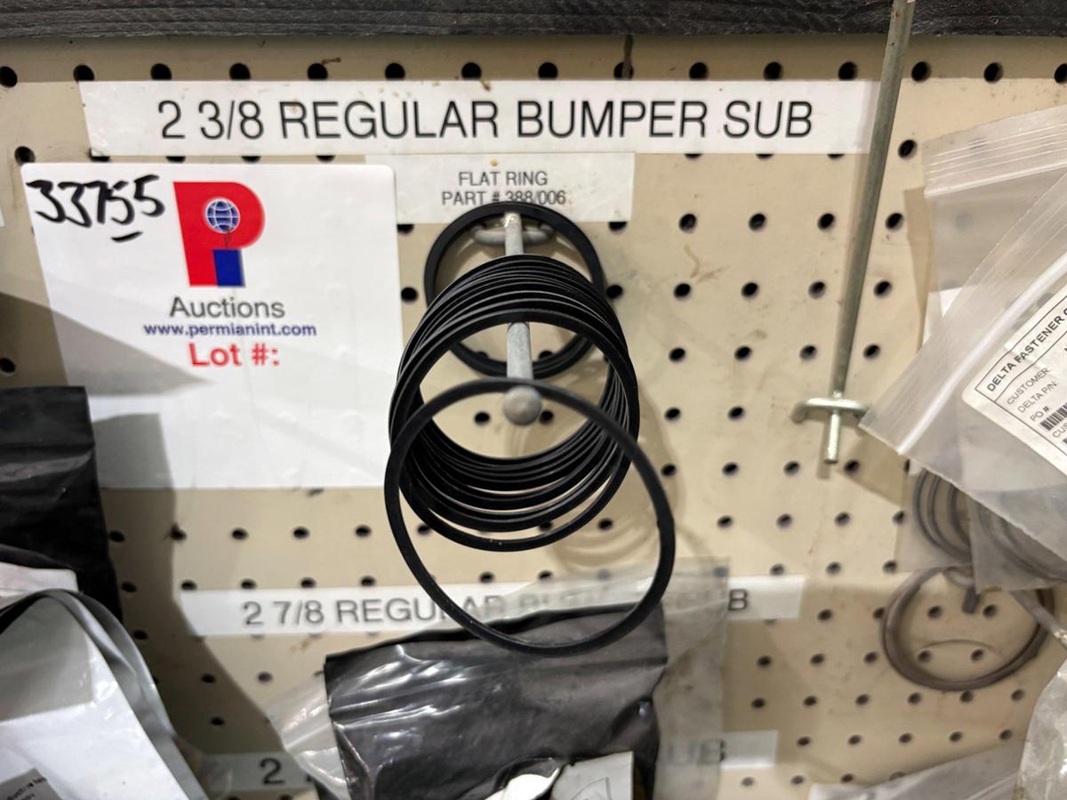 Used Assorted Logan 2-3/8 & 2-7/8” bumper sub o-rings