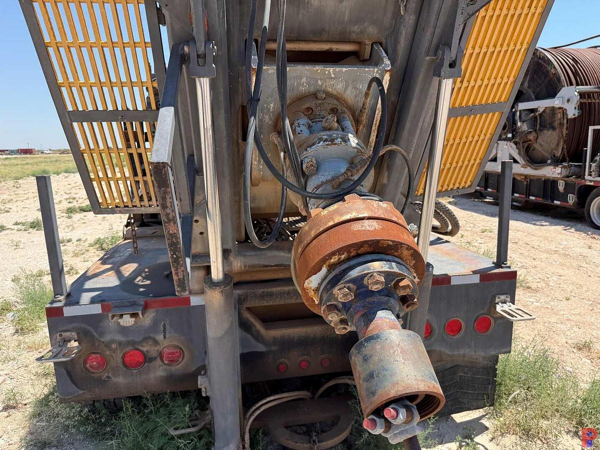 Used 2012 TOTAL EQUIPMENT AND SERVICE 15K 1-1/4” 4-AXLE COIL TUBING  TRAILER