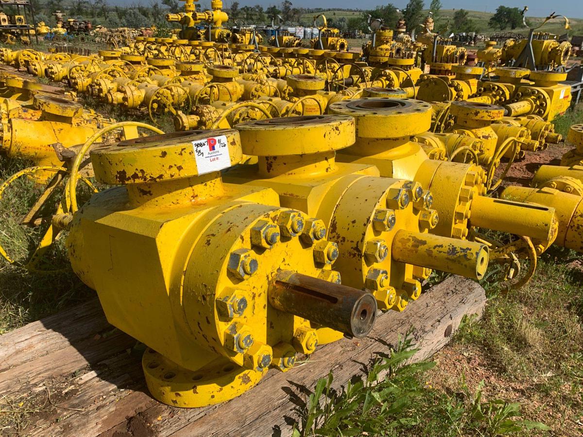 Used (3) 7-1/16 10k Manual Gate Valves