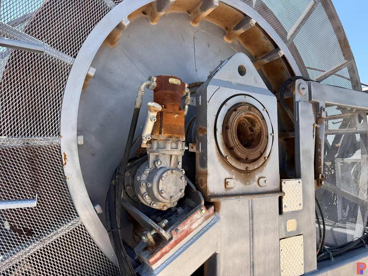 Used 2012 TOTAL EQUIPMENT AND SERVICE 15K 1-1/4” 4-AXLE COIL TUBING  TRAILER