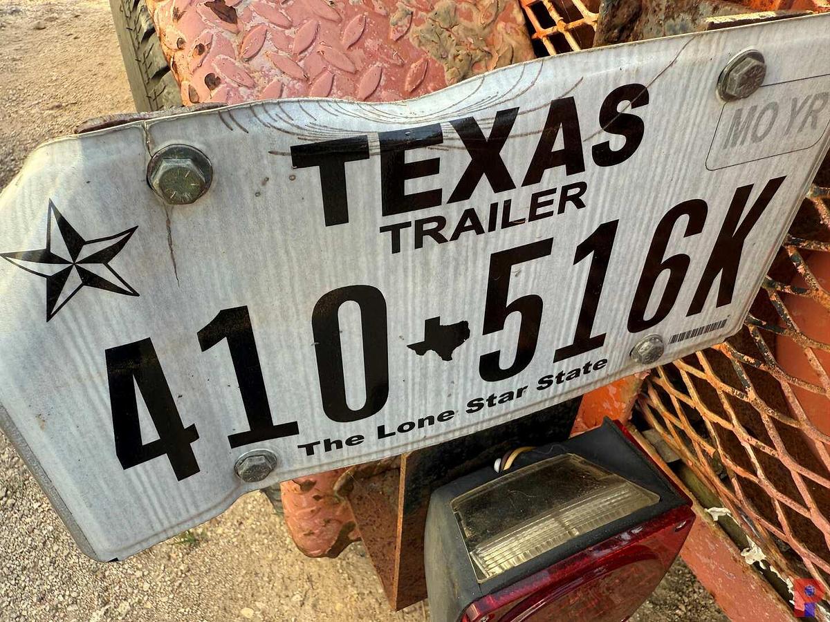 Used 14’ T/A BUMPER PULL UTILITY TRAILER