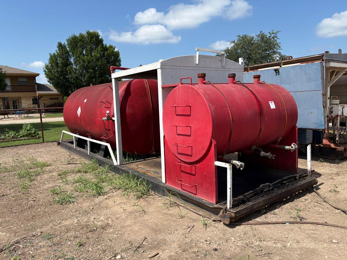 Used 31’ x 7’8” x 8’6” fuel & lube skid