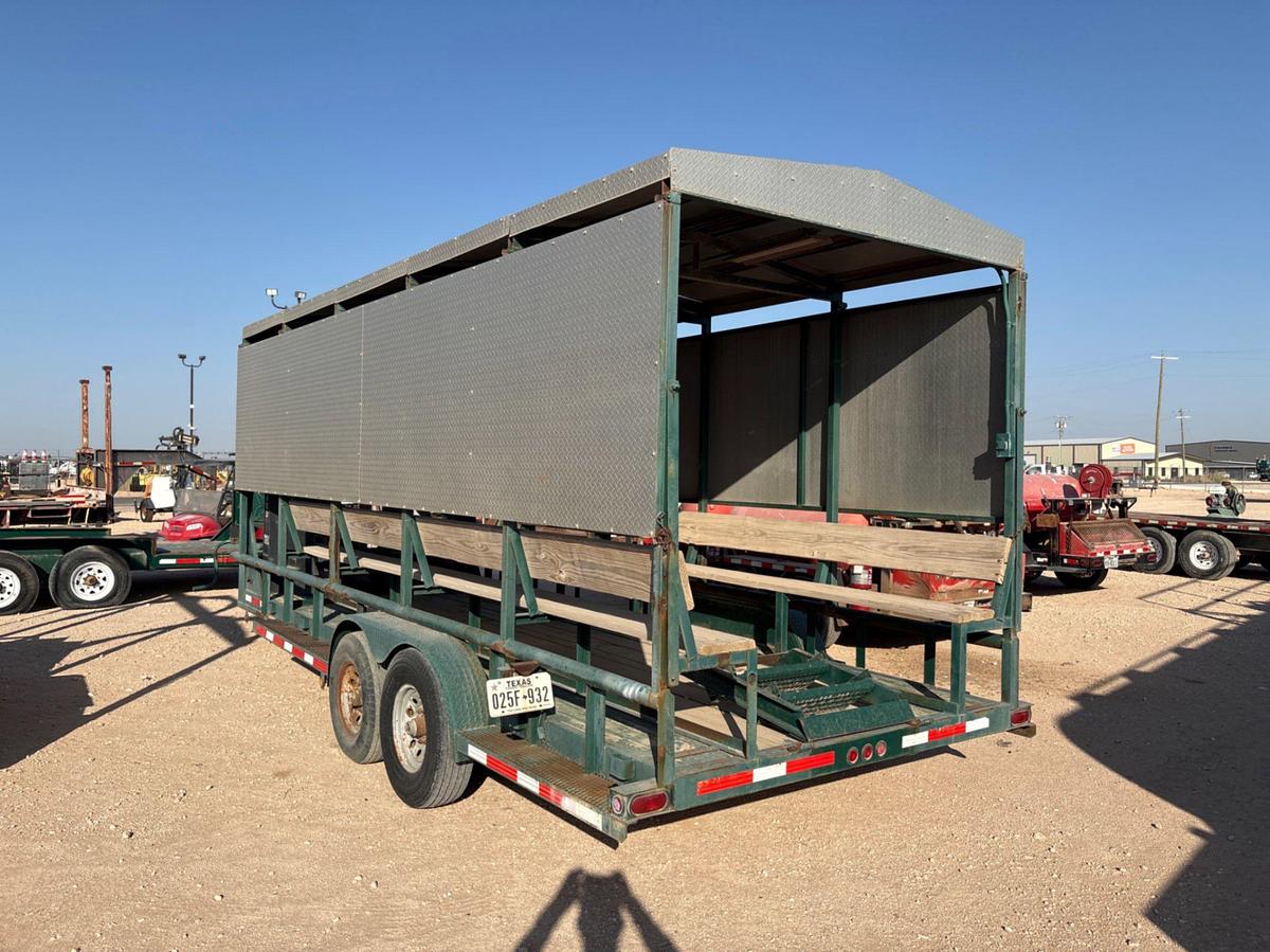 Used 2011 R&D 20’ X 7’ T/A GOOSENECK COOL DOWN TRAILER