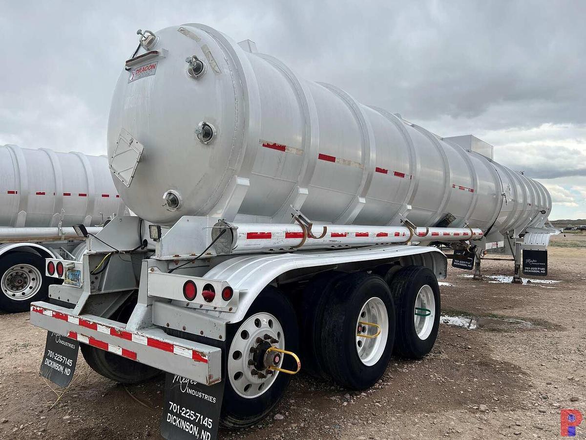 Used 2010 DRAGON T/A 238BBL ALUM. VACUUM TRAILER