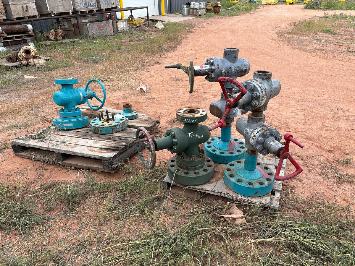 Used (6) 2-9/16” 5K gate valves