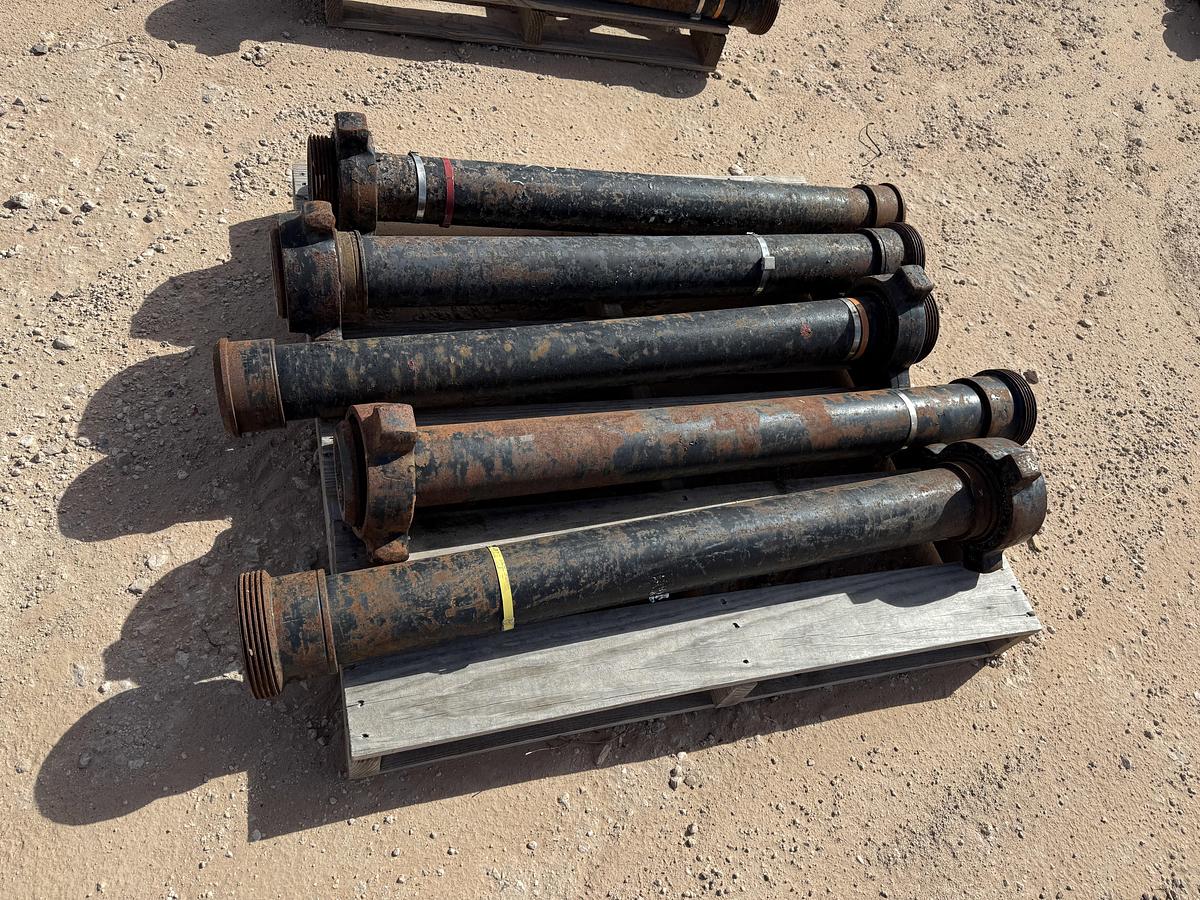 Used (39 X $) 7-PALLETS 4” X 4’L FIG 1002 10K WP FLOW IRON