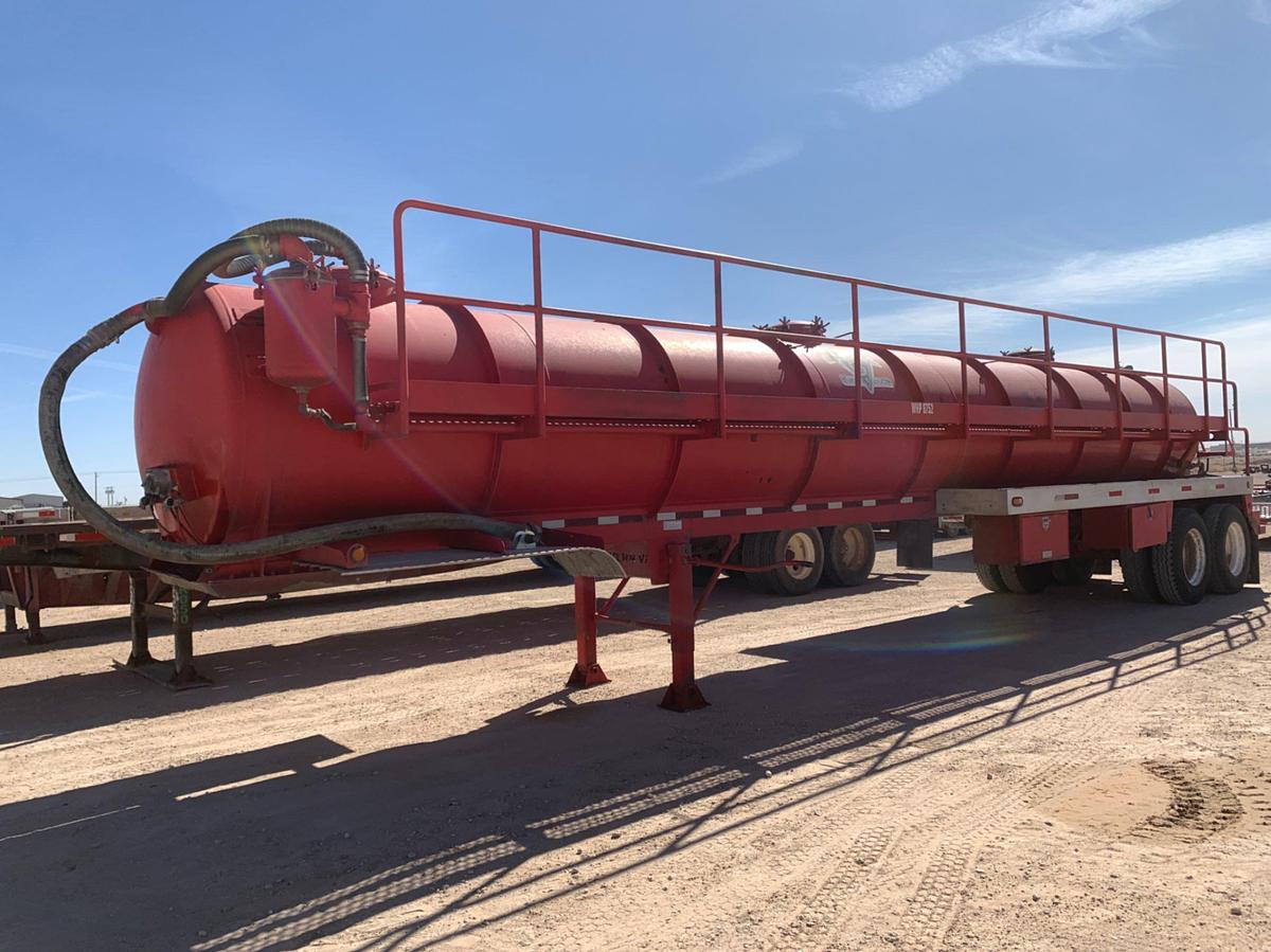 Used 2013 Southern Vac 130BBL T/A Vacuum Trailer