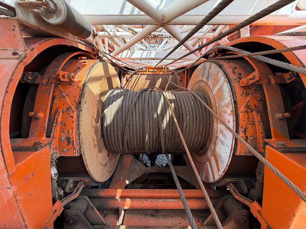 Used FRANKS 500 1287 DD WELL SERVICE RIG (102x253K MAST)