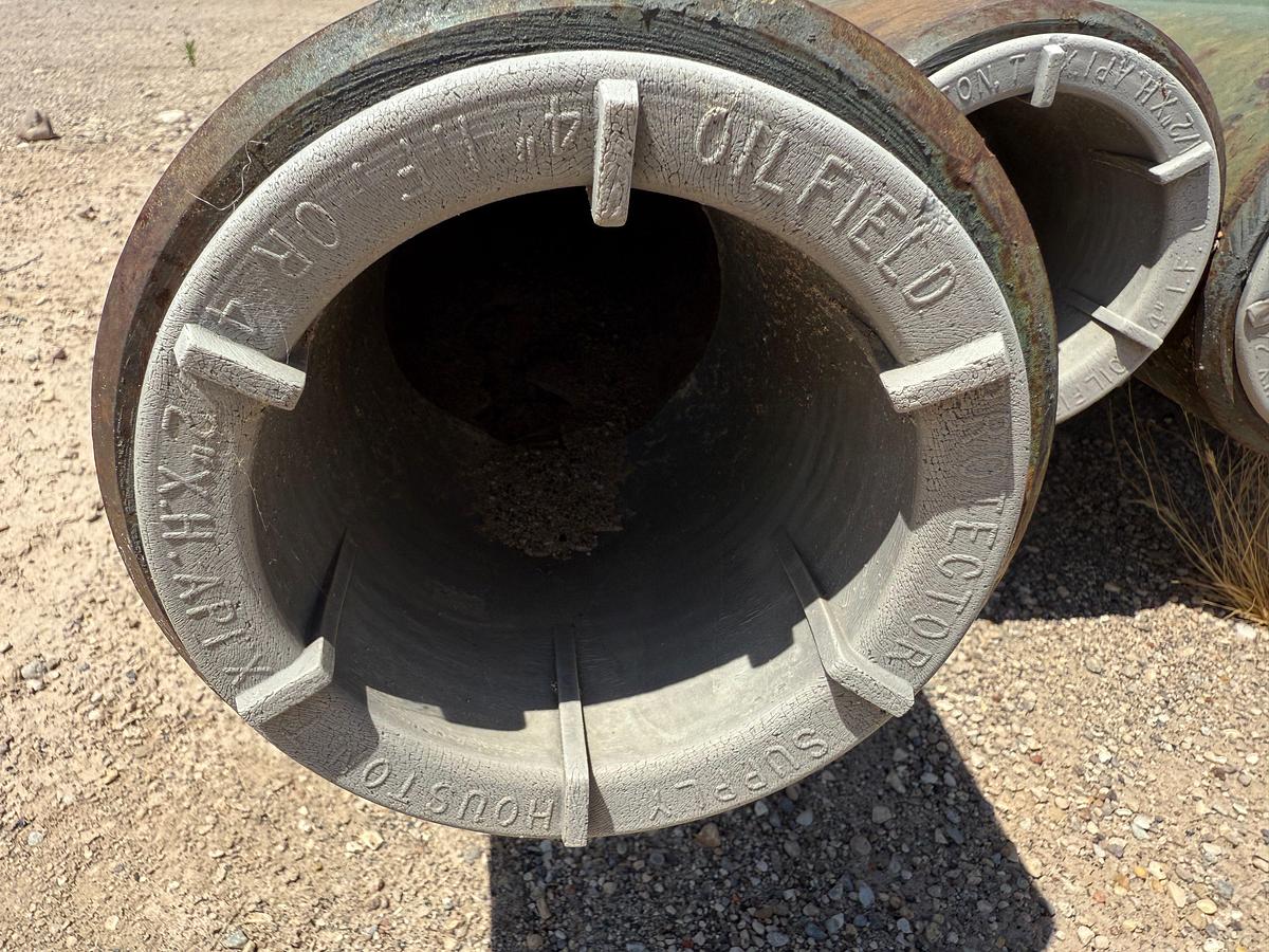 Used (UNUSED) 6-1/2”OD X 31'L 4”IF & 4-1/2”XH CONNS MACHINED F/ SLIPS DRILL COLLAR